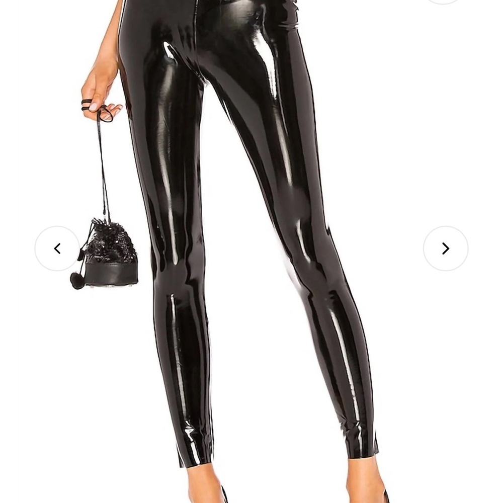 Commando Glossy Black Leggings
